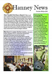 Hanney News January 2018 Edition Cover